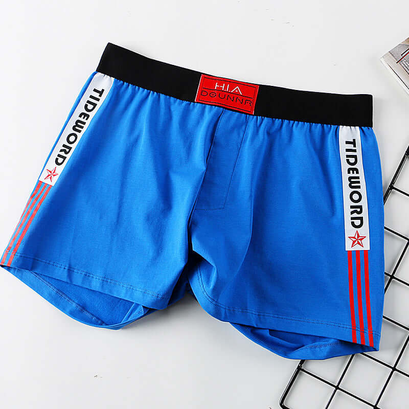 Men's Underwear / Boxers - Cotton Breathable Loose-Fit