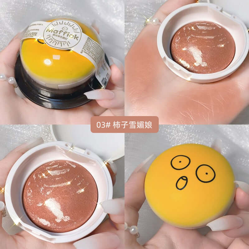 MAFFICK dessert group monochrome blush brightening skin color nude makeup natural color element full of teenage heart powder