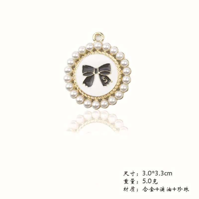 New net red jewelry cave shoes DIY accessories pearl bracelet perfume bottle decoration alloy hair accessories wholesale