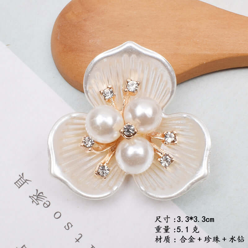 New net red jewelry cave shoes DIY accessories pearl bracelet perfume bottle decoration alloy hair accessories wholesale