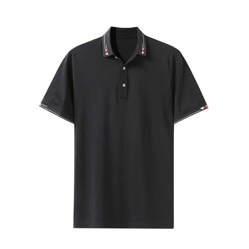 2021 メンズ Tianshi Roman Polo 甘い夏の新ビジネス Threader クリア Bleble 半袖アイスフィラメント Tシャツ C