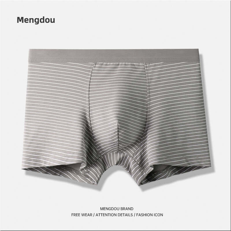 Men's Striped Four Corner Underwear