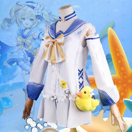 Original God COS Shining Association Barba Swimwear Swimwear Sea Breeze Dream Cute Loli Game COSPLAY