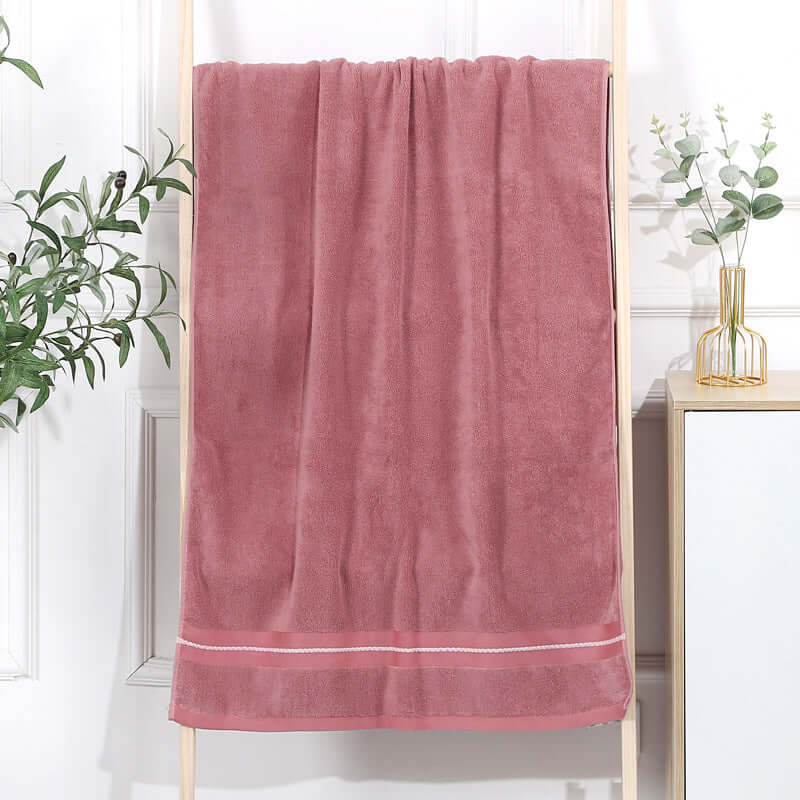 Bath towel cotton adult bath home soft water absorption men and women couple wrapped towel outdoors travel beach towel wholesale