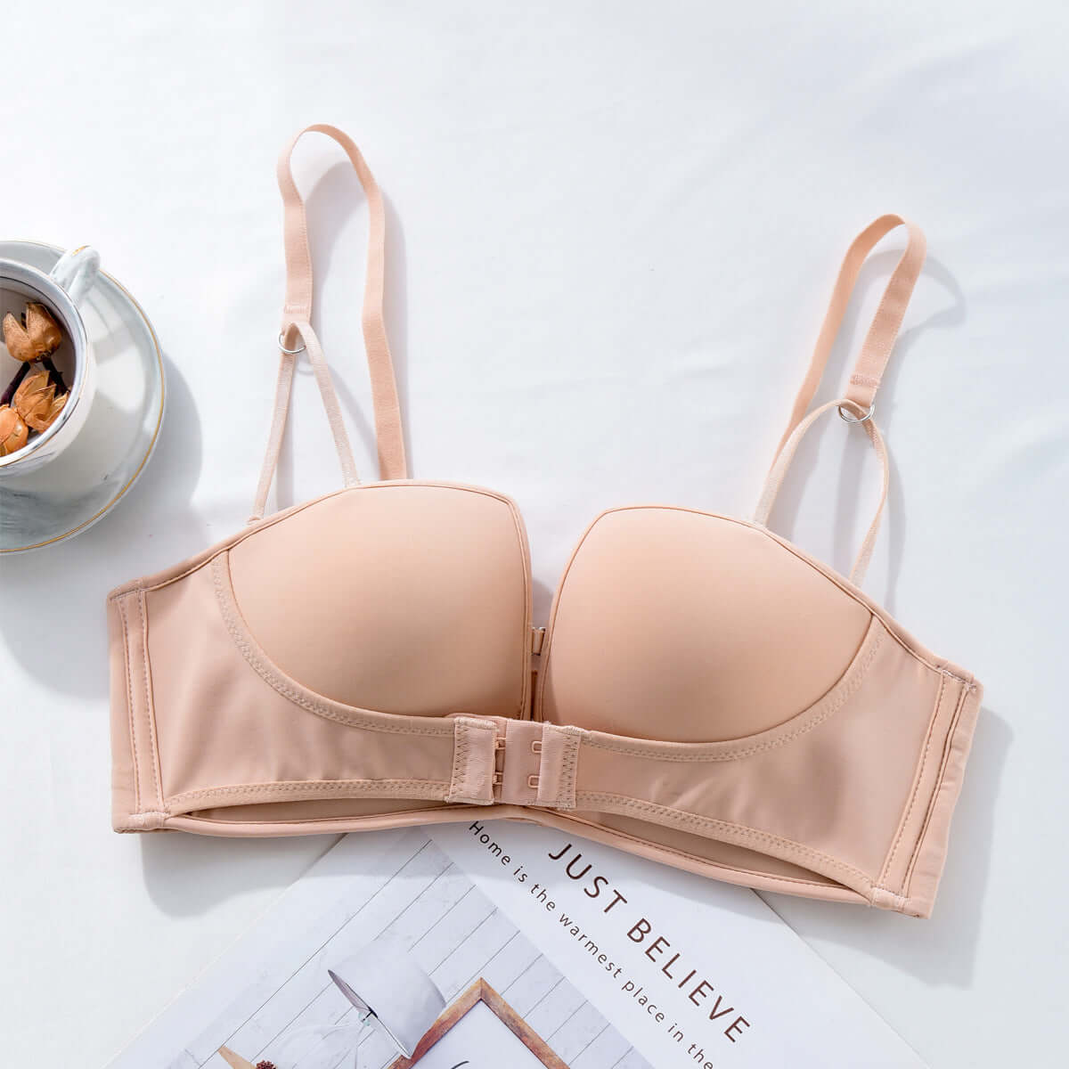 Breathable Basics Ringless Thin Brassiere