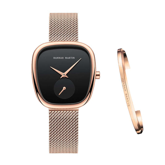 GIFT SET - Alluring Fashion Wristwatch + Bracelet
