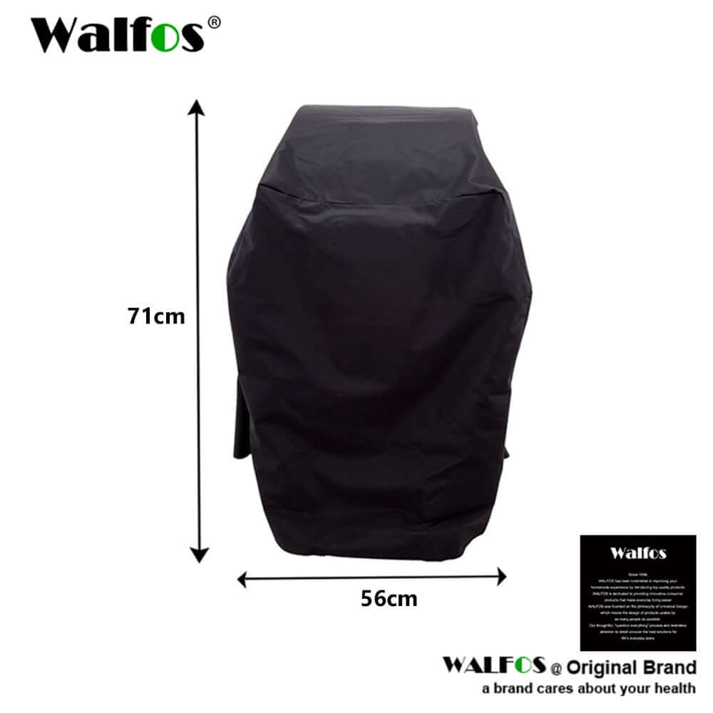 WALFOS Waterproof Grill Cover BBQ Grill Outdoor Rainproof Dustproof Heavy Duty Grill Cover for Gas Charcoal Electric Grill