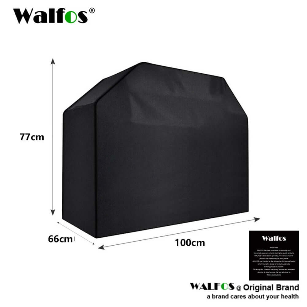 WALFOS Waterproof Grill Cover BBQ Grill Outdoor Rainproof Dustproof Heavy Duty Grill Cover for Gas Charcoal Electric Grill