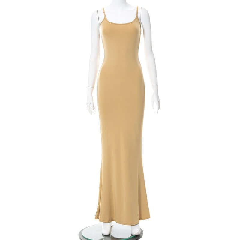 Jade Sleeveless maxi dress