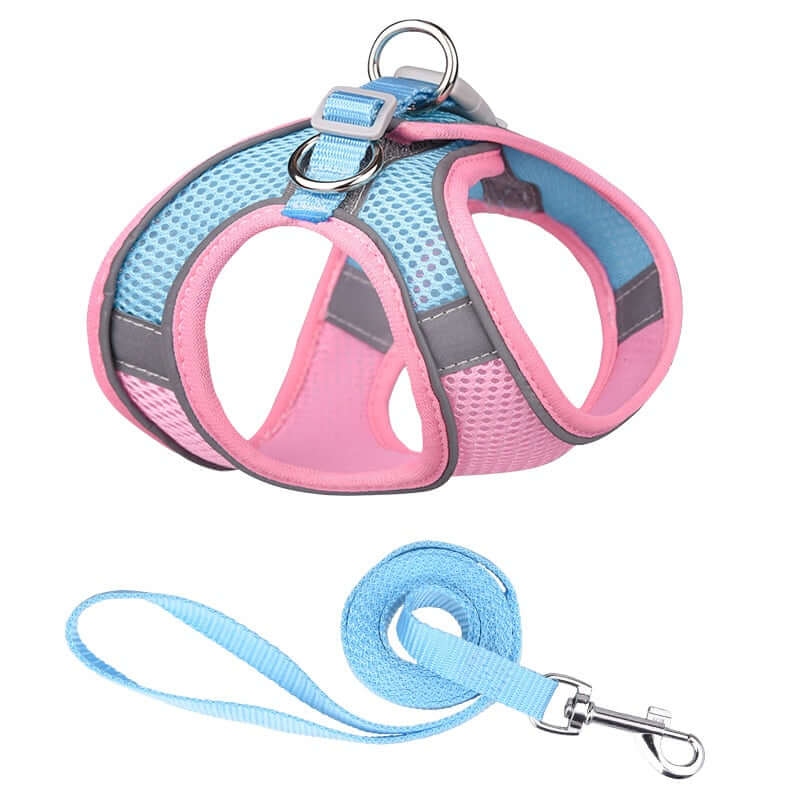 Trendy Colors Pet Vest / Harness w/ Leash