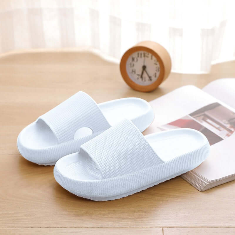 Thick Platform Bathroom Home Slippers Women Fashion Soft Sole EVA Indoor Slides Woman Sandals 2022 Summer Non-slip Flip Flops