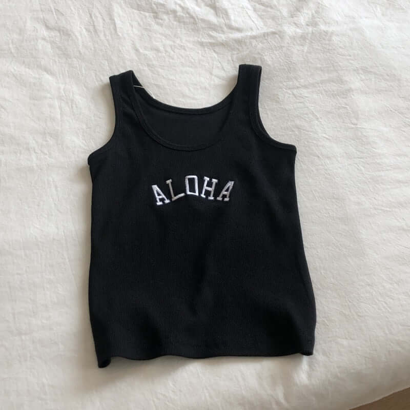 Summer Knitted 'Aloha' Tank Top