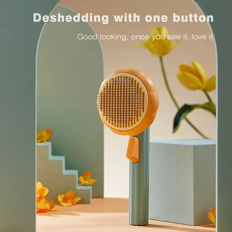 Pet Self-Cleaning Brush