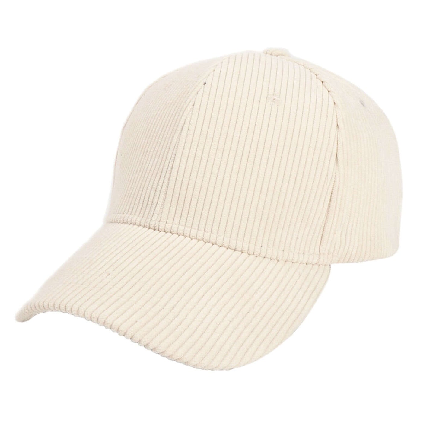 Summer Solid Corduroy Baseball Caps