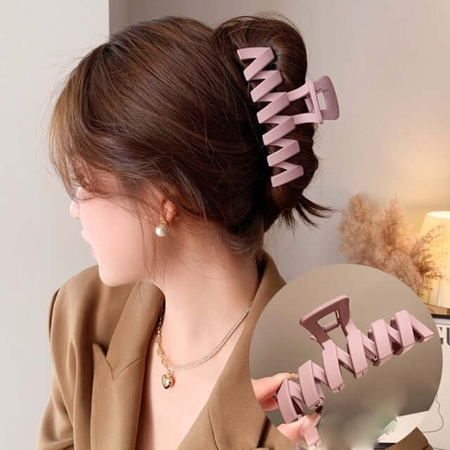 ヘアクロークラブクリスタルパールクリップ