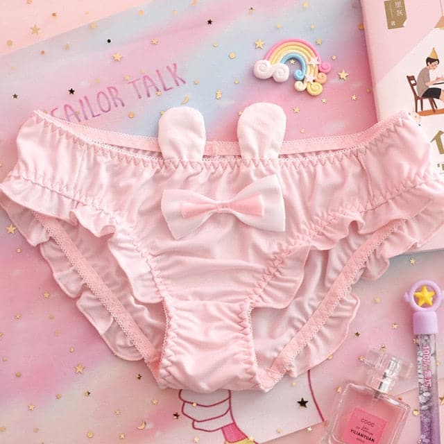 Kawaii Bunny Rabbit Ruffle Panties